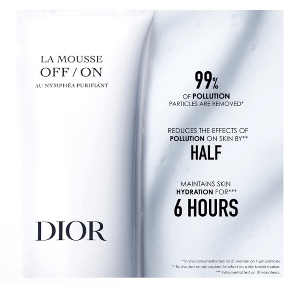 DIOR LA MOUSSE ON/OFF Foaming Cleanser NWOB - Picture 3 of 7